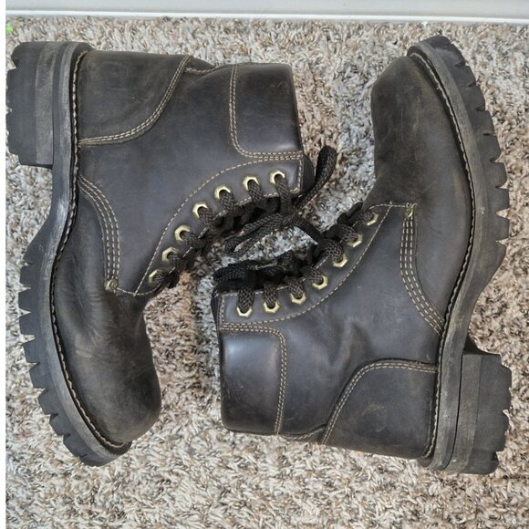 Y2K Men\'s American Eagle Chunky Boots Sz 10 main image 9